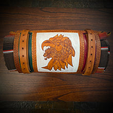 Load image into Gallery viewer, Bedroll for Motorcycles - Generation 2 Custom Art Indian Tan