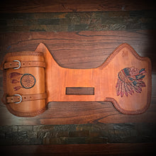 Load image into Gallery viewer, Heat Shield - Colorful Native, With Pouch, Fits Indian Chief, Chieftain, Springfield, Vintage and Roadmaster - Indian Tan