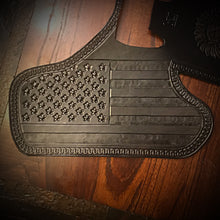 Load image into Gallery viewer, Heat Shield for Indian Scout motorcycle with 1920/Tractor Seat - Custom Art - Black
