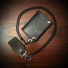 Load image into Gallery viewer, Trifold Wallet - Skull Warbonnet