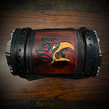 Load image into Gallery viewer, Bedroll for Motorcycles - Generation 2, Aztec Warrior Art