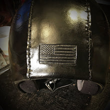 Load image into Gallery viewer, Open Face Helmet with Custom Art - size medium
