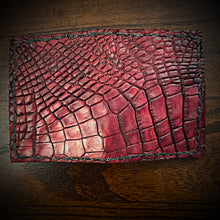 Load image into Gallery viewer, Minimalist Wallet, Genuine Alligator