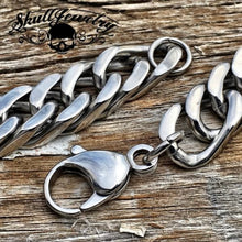 Load image into Gallery viewer, 24"-30" Big, Bold &amp; Heavy Chain Silver
