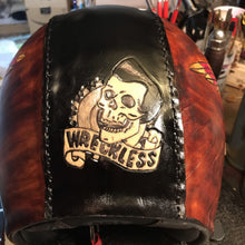 Load image into Gallery viewer, Open Face Helmet with Custom Art - size XXXlarge