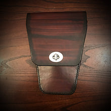 Load image into Gallery viewer, Parcel Bag - Fits Triumph Motorcycles with Parcel Rack, Custom Art, Brown