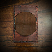 Load image into Gallery viewer, Minimalist Wallet, Embossed Alligator, Chocolate