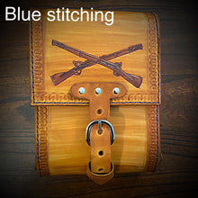 Load image into Gallery viewer, Rear Crash Bar Bag - Custom Art, Indian Tan