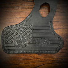 Load image into Gallery viewer, Heat Shield, with Pouch, for Indian Scout motorcycle - Custom Art, Black