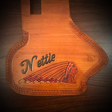 Load image into Gallery viewer, Heat Shield - Custom Art, with Pouch, Fits Indian Chief, Chieftain, Springfield, and Roadmaster