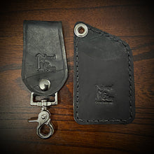 Load image into Gallery viewer, Two Pocket Wallet, Black (ships now) Clearance Sale