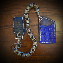 Load image into Gallery viewer, Two Pocket Wallet, Genuine Nile Crocodile, (ships now) Clearance Sale