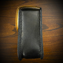 Load image into Gallery viewer, Swing Arm Bag - Fits Indian Scout &amp; Chief Models, Custom Art, Indian Tan &amp; Black
