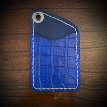 Load image into Gallery viewer, Two Pocket Wallet, Embossed Alligator, (ships now) Clearance Sale