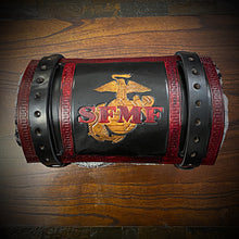 Load image into Gallery viewer, Bedroll for Motorcycles - Generation 2 Custom Art, Black