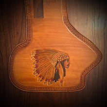 Load image into Gallery viewer, Heat Shield - Native Girl, Indian Tan, Fits Indian Chief, Chieftain, Springfield, Vintage and Roadmaster