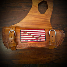 Load image into Gallery viewer, Heat Shield, with Pouch, for Indian Scout Motorcycle - Custom Art, Tan