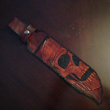 Load image into Gallery viewer, Knife Sheath - Skull Art