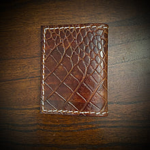 Load image into Gallery viewer, Minimalist Wallet, Genuine Alligator, Create Your Own