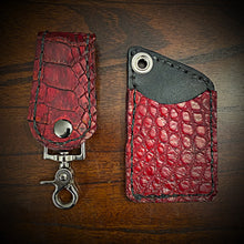 Load image into Gallery viewer, Two Pocket Wallet, Genuine Alligator, (ships now) Clearance Sale