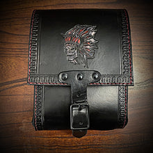 Load image into Gallery viewer, Rear Crash Bar Bag - Custom Art, Black