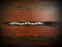 Load image into Gallery viewer, Guitar Strap - Exotic Leather Inlay