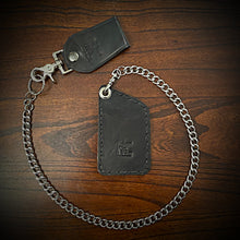 Load image into Gallery viewer, Two Pocket Wallet, Black (ships now) Clearance Sale