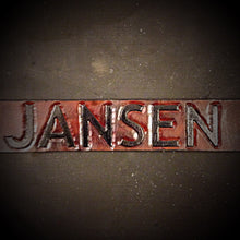 Load image into Gallery viewer, The last belt you will ever own, with custom art - Brown