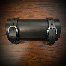 Load image into Gallery viewer, Tool bag for Motorcycle - Chopper Style, Small, Custom Art, Black