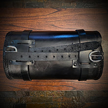 Load image into Gallery viewer, Bedroll Case for Motorcycles - Custom Art Black